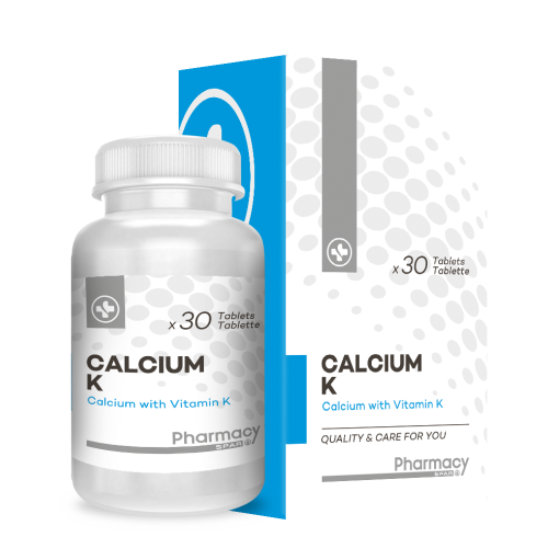 SPAR CALCIUM PLUS K2 TAB 30'